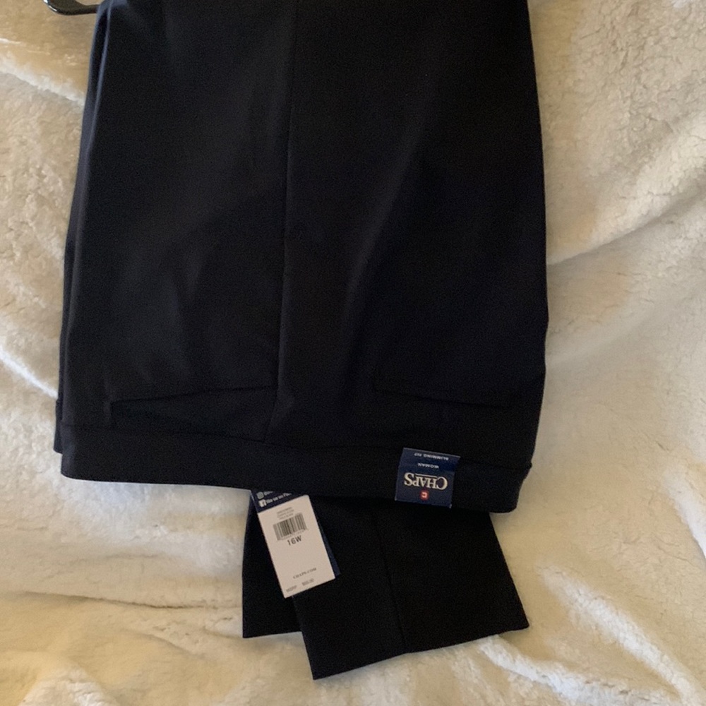 New with tags Hard to find!  CHAPS perfectly polished midrise slim leg